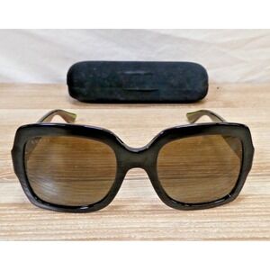 Gucci GG0036S 002 Squared Women's Sunglasses w Case